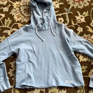Abercrombie & Fitch cropped hoodie
